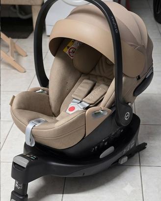 ovetto cybex con base isofix rotante 