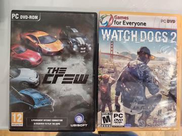 The Crew e Watch DOgs 2 Per PC