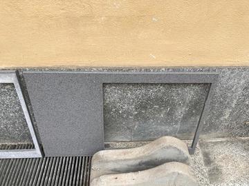 Due top di quarzo per lavello e piano cottura