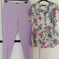 set pantalone con blusa Artigli