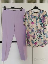 set pantalone con blusa Artigli
