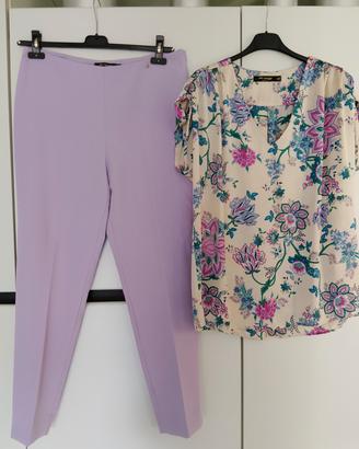 set pantalone con blusa Artigli