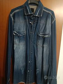 Polo Marina Militare più camicia jeans