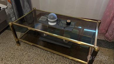 Tavolino da fumo in ottone