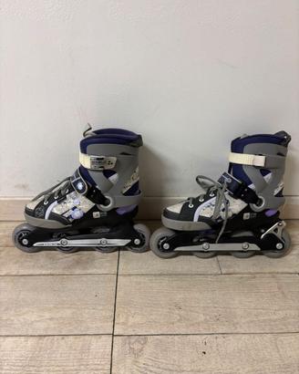 Pattini in linea Oxelo regolabili – Taglia 37-40