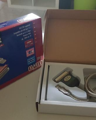 Cavo 1,5 mt stampante con porta parallela alla USB
