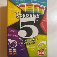 Sparane 5 – Gioco di carte Goliath