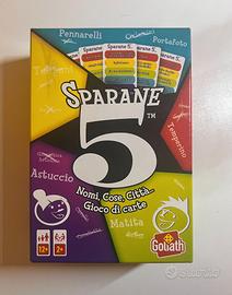 Sparane 5 – Gioco di carte Goliath