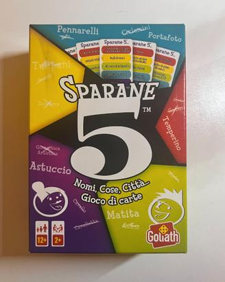 Sparane 5 – Gioco di carte Goliath