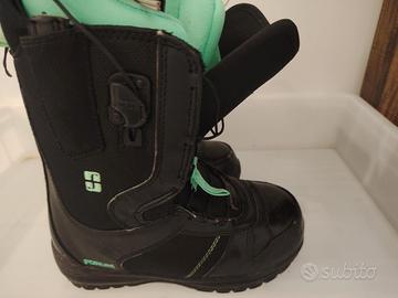 scarponi snowboard donna