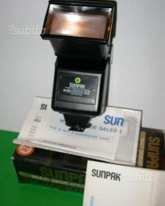 Flash Unibersale "Sunpak 2000DZ" - NUOVO