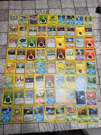 Pokemon carte set base 1 edizione assortite