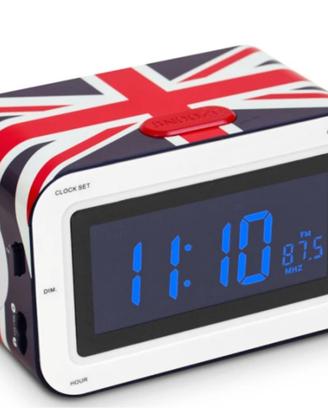 Radiosveglia effigie bandiera Inghilterra 