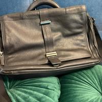 Borsa/ Cartella Piquadro con tracolla 100% pelle