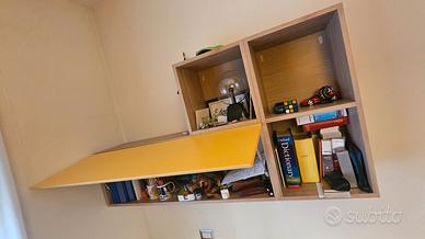 Cameretta-contenitori-scrivania-letto-settimino