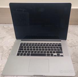 MacBook Pro Retina 15" A1398 – 2015 – PER RICAMBI