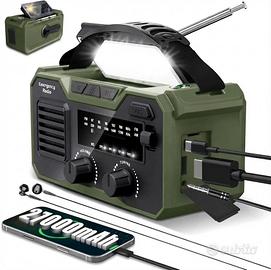 Radio d'emergenza  27000mAh Bluetooth power bank