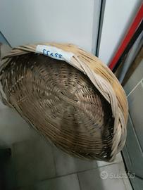 Cesto cesta in vimini 55*55*25 cm