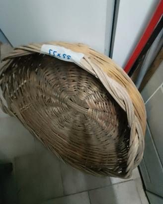 Cesto cesta in vimini 55*55*25 cm