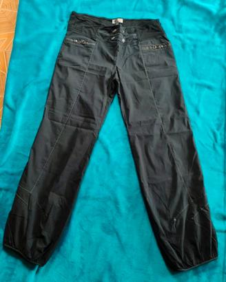 Pantalone nero leggero donna