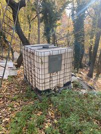cisterna , serbatoio acqua 1000 l
