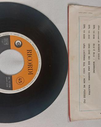 disco in vinile 45 anni 60 Bobby  Solo 