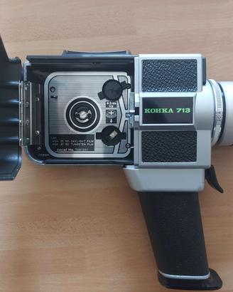 Cinepresa Super 8 Kohka 713 vintage con accessori