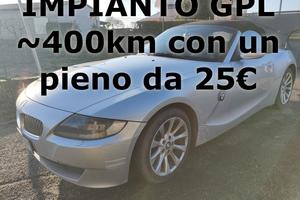 BMW Z4 2.0 con impianto GPL