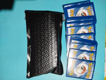 POKEMON BOX CON CARTE GX-V-VMAX-FULL ART-VALORE GA