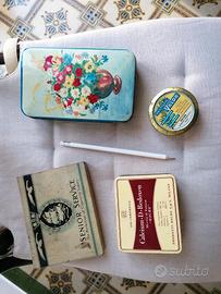 scatole vintage 