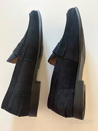 Scarpe scamosciate blu Stonefly - tg. 43