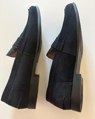 Scarpe scamosciate blu Stonefly - tg. 43