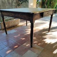 tavolo romagnolo quadrato inizi 800