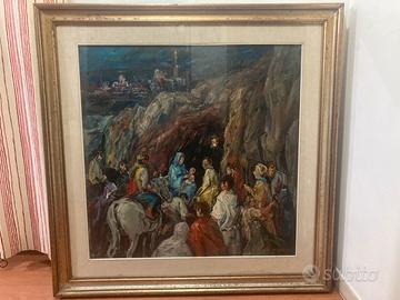Quadro “La Natività di Nicola Canzanella”
