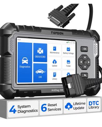 TOPDON Obd2 auto diagnostica AD500