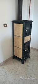 stufa a legna con forno