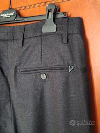 pantaloni Dondup lana vergine