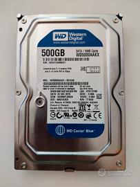 WD Caviar Blue 500GB SATA III – WD5000AAKX - 005
