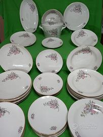 Servizio di piatti vintage completo (1965) 41 Pz.