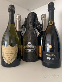 Champagne Dom Pérignon, Bollinger + Franciacorta