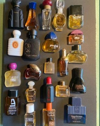 Lotto Miniature Profumi Vintage da Collezione