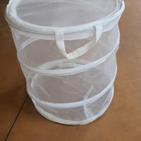 contenitore cesto pieghevole portatutto IKEA
