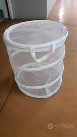 contenitore cesto pieghevole portatutto IKEA