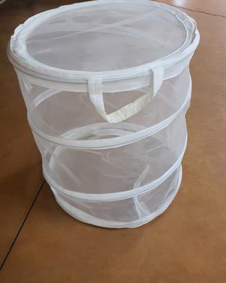 contenitore cesto pieghevole portatutto IKEA