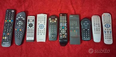 10 Telecomandi Vintage Catodico Universale CRT VHS