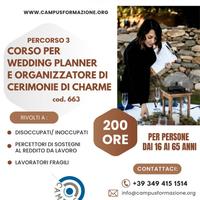 Corso Gratuito e Rimborsato di Wedding Planner