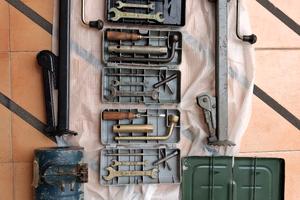scatola filtro trousse cric prese aria fiat epoca