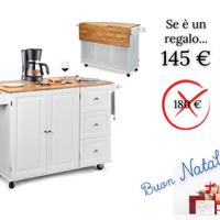 Isola da Cucina Smart – Compatta, Mobile, Geniale!