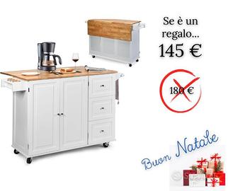 Isola da Cucina Smart – Compatta, Mobile, Geniale!
