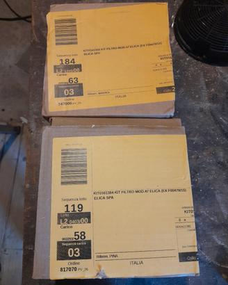 2 kit filtro per cappa cucina 